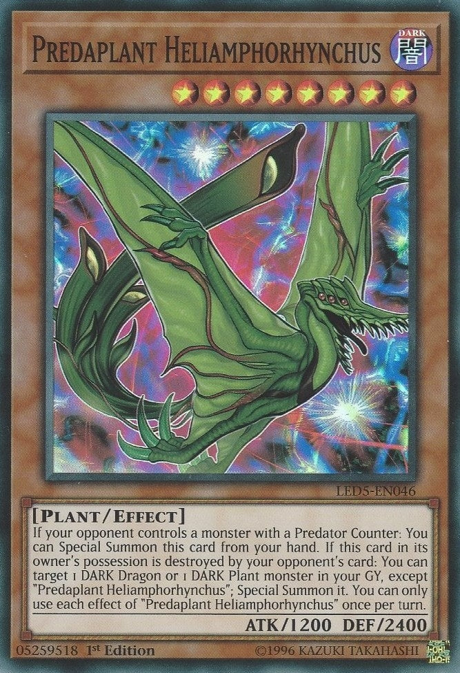 Predaplant Heliamphorhynchus (5046) (LED5) - YuGiOh Single