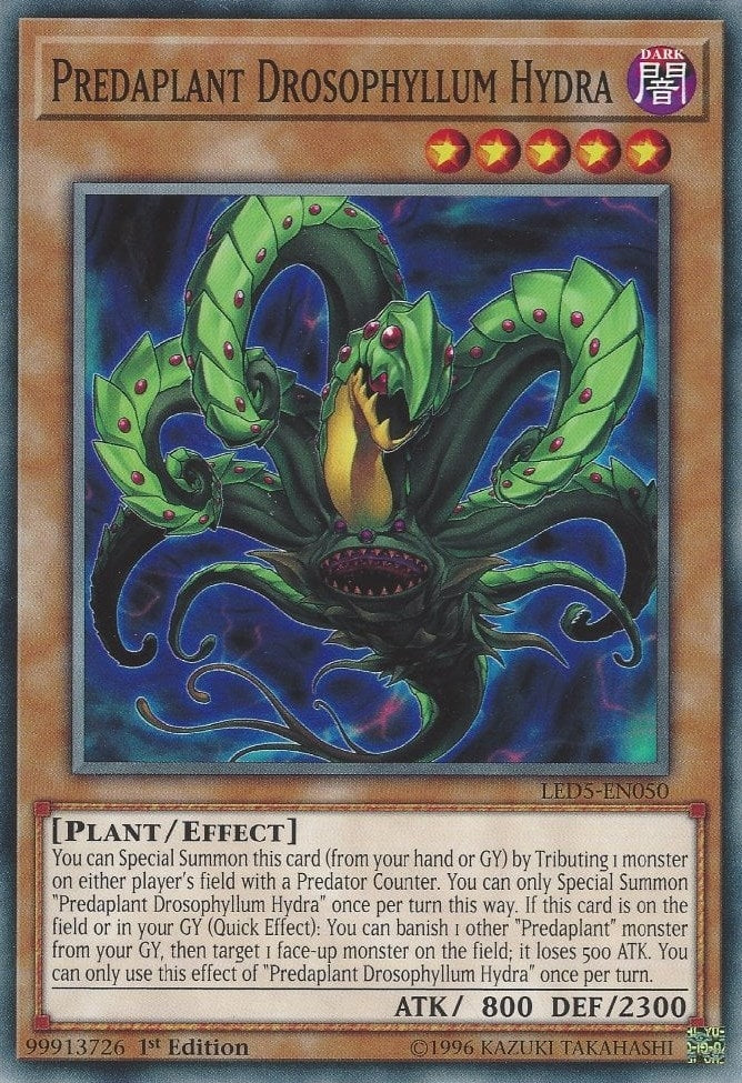 Predaplant Drosophyllum Hydra (5050) (LED5) - YuGiOh Single