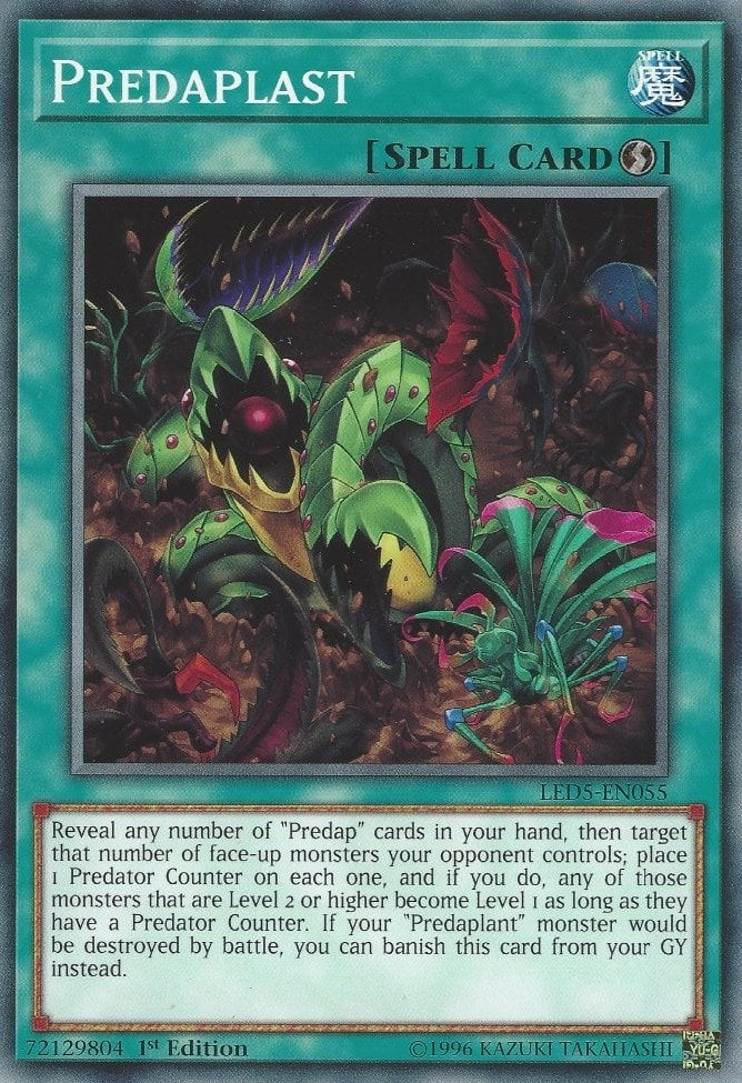 Predaplast (5055) (LED5) - YuGiOh Single