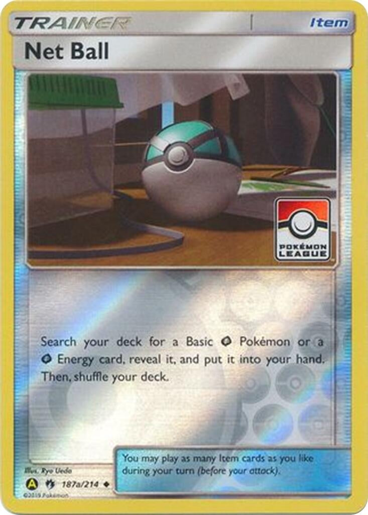 Image for Net Ball (Pokemon League) - 187a/214 (187a/214) (League & Championship Cards) - Pokemon