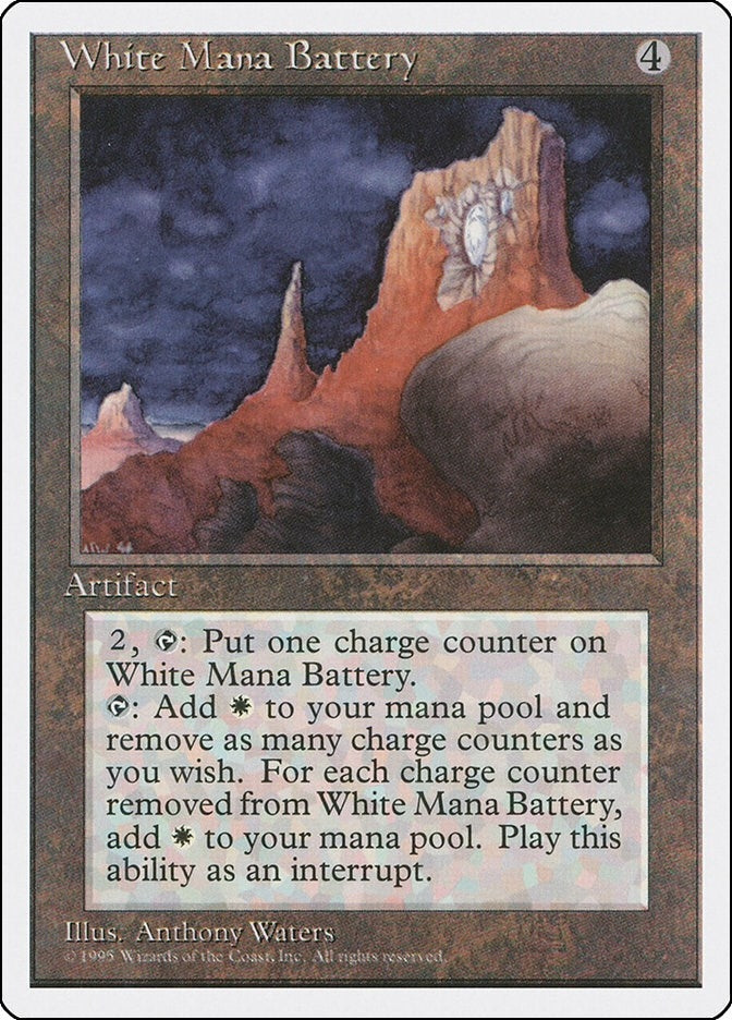 White Mana Battery [4ED] - MTG Single