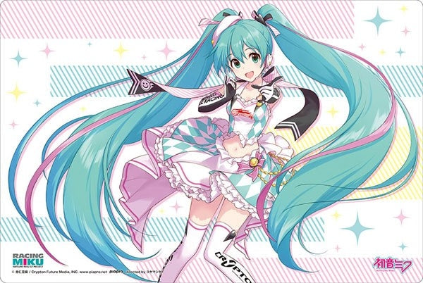 Bushiroad Rubber Mat Collection Vol.413: Hatsune Miku - Racing Miku 2019 Ver. (413) - Playmats Sealed