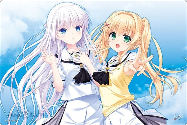 Bushiroad Rubber Mat Collection Vol.403: Summer Pockets - Shiroha & Tsumugi (403) - Playmats Sealed