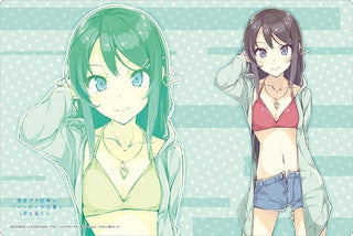 Bushiroad Rubber Mat Collection Vol.402: Bunny Girl Senpai - Mai Sakurajima (Swimsuit Ver.) (402) - Playmats Sealed