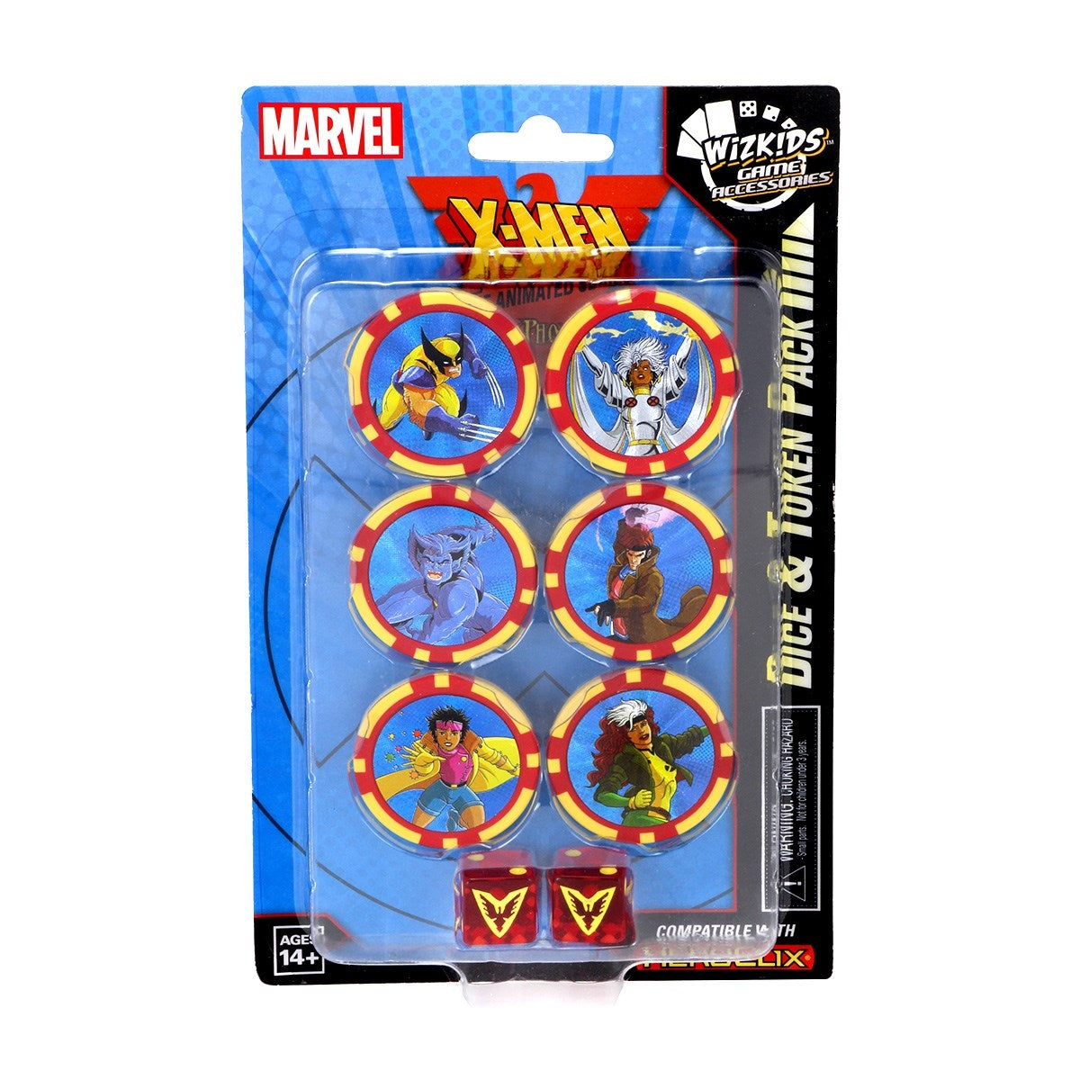 X-Men the Animated Series: The Dark Phoenix Saga Dice and Token Pack [XAS:DP] - Heroclix Sealed