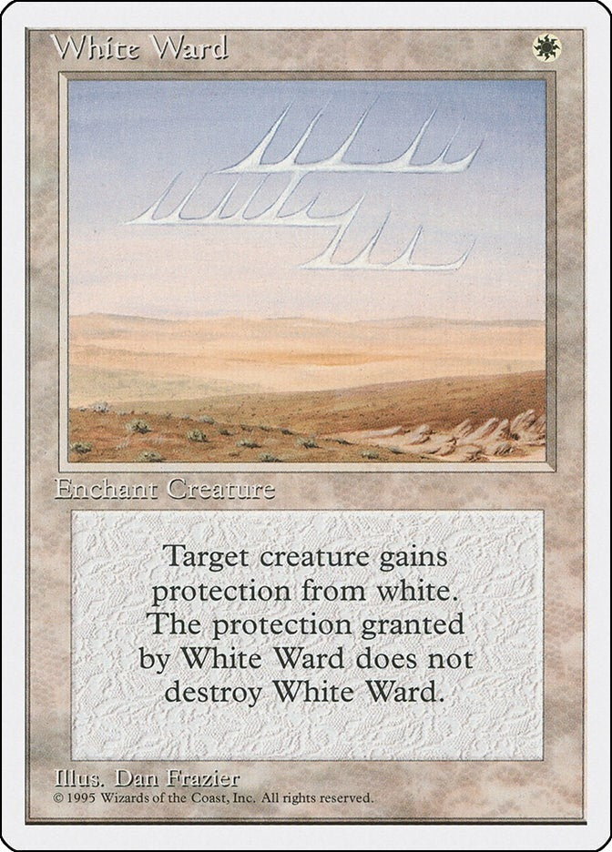 White Ward [4ED] - MTG Single