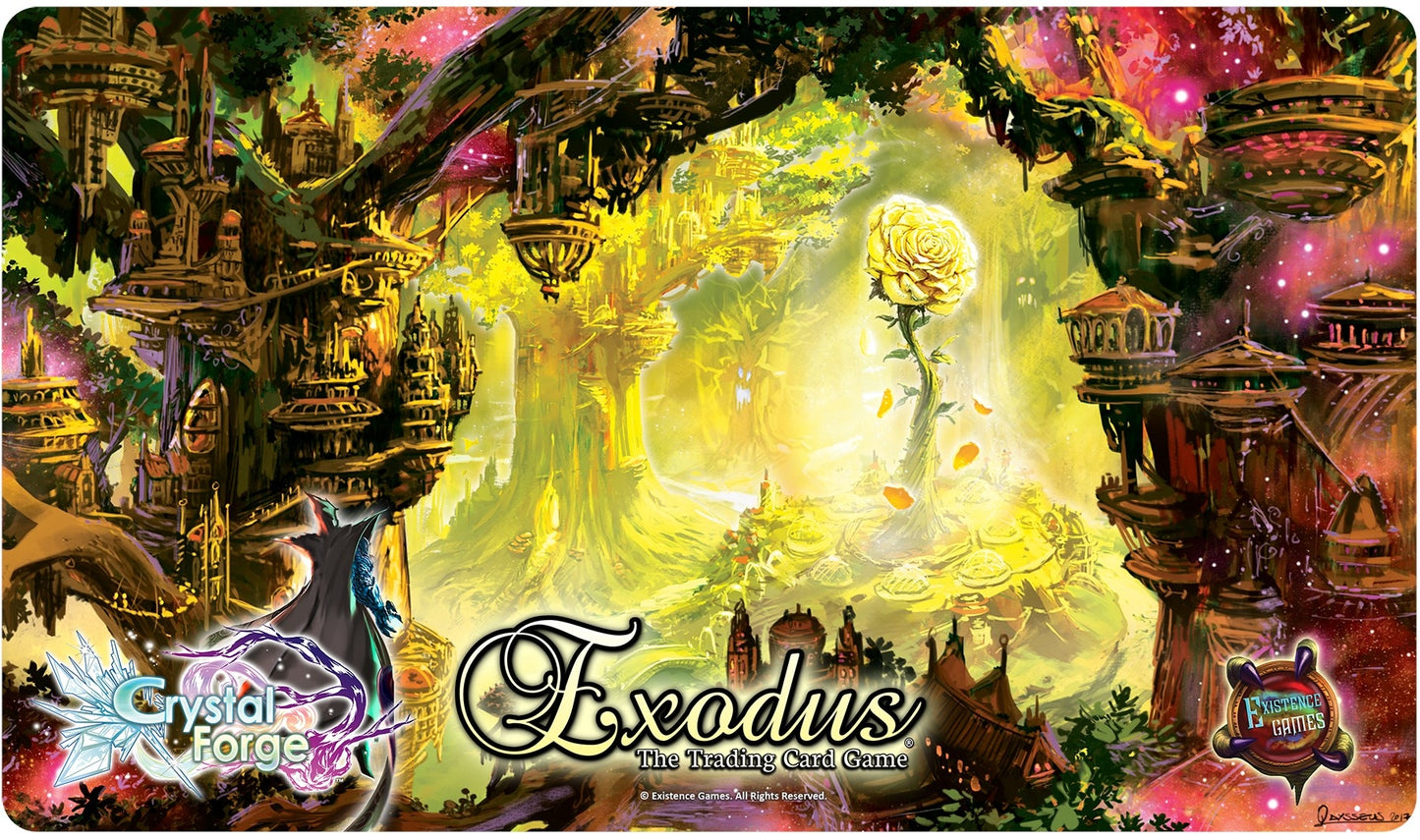 Treeforge Complex Playmat for Exodus TCG (Stitched Edge) - Playmats Sealed