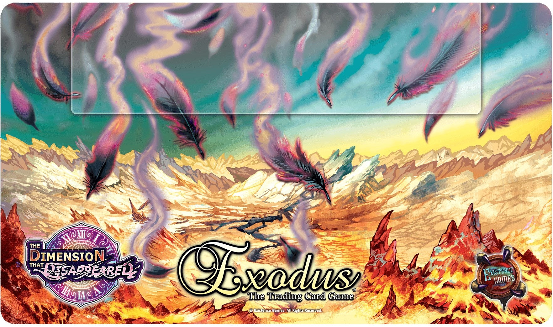 Sign of the Crow Playmat for Exodus TCG (Stitched Edge) - Playmats Sealed