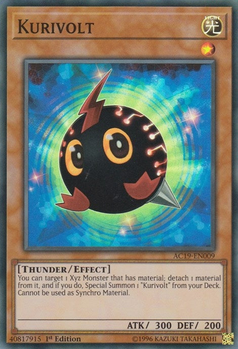 Kurivolt (19009) (AC19) - YuGiOh Single