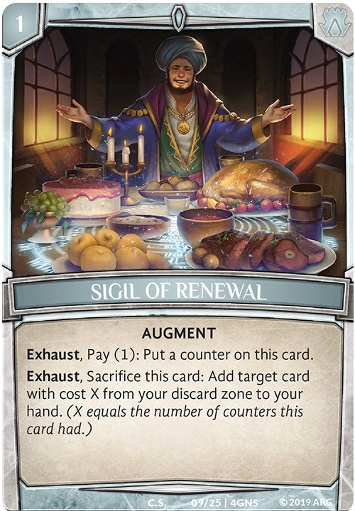 Sigil of Renewal (9) [GENE] - Argent Saga TCG Single
