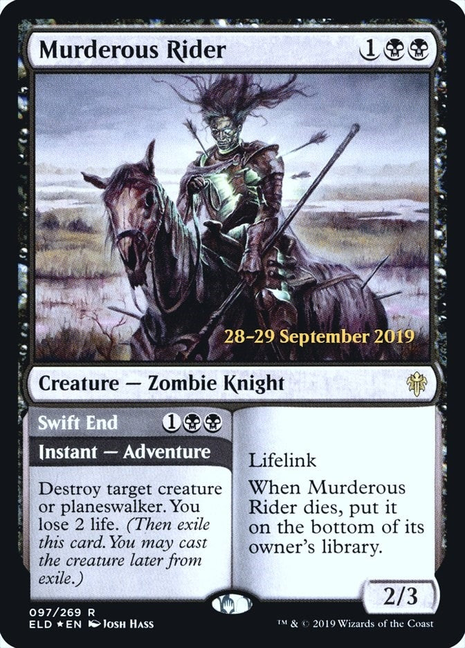 Murderous Rider (97) [PRE] - MTG Single