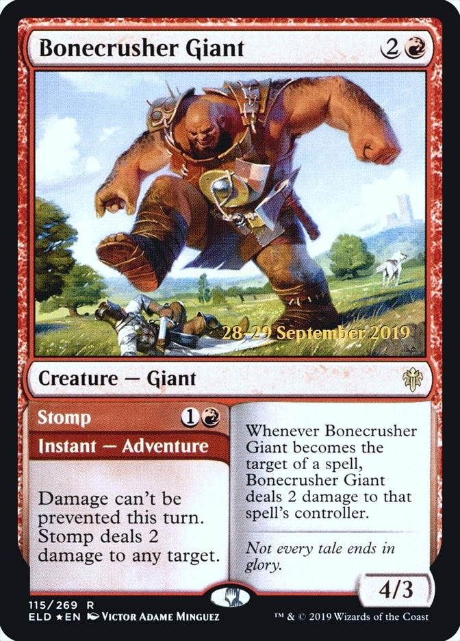 Bonecrusher Giant (115) [PRE] - MTG Single