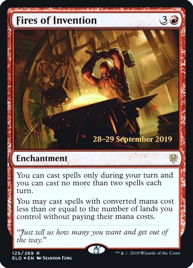 Fires of Invention (125) [PRE] - MTG Single
