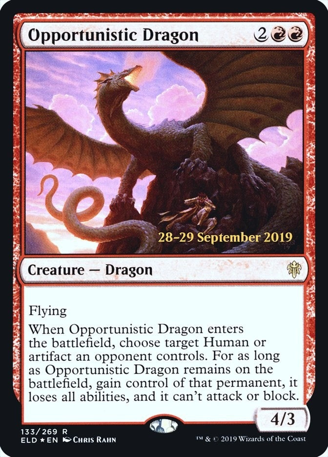 Opportunistic Dragon (133) [PRE] - MTG Single