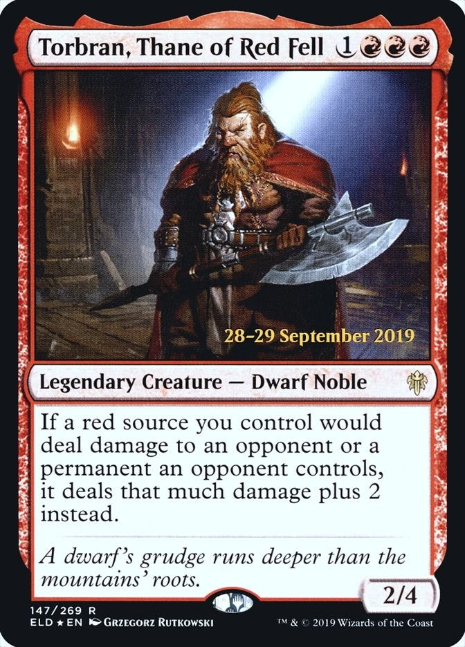 Torbran Thane of Red Fell (147) [PRE] - MTG Single