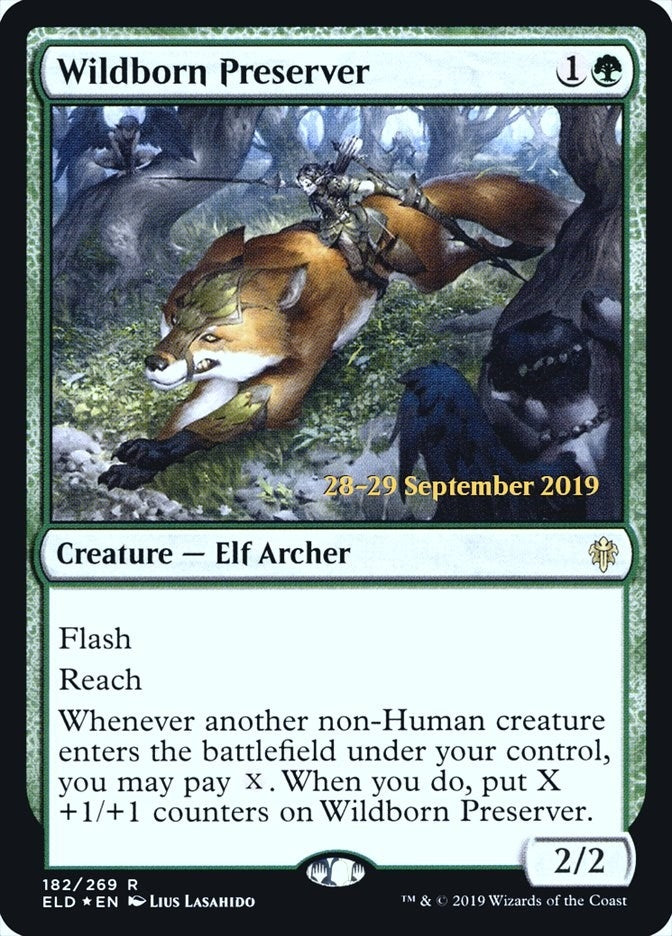 Wildborn Preserver (182) [PRE] - MTG Single
