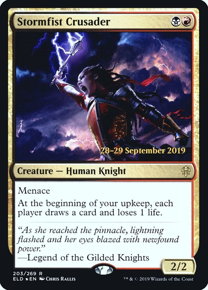 Stormfist Crusader (203) [PRE] - MTG Single