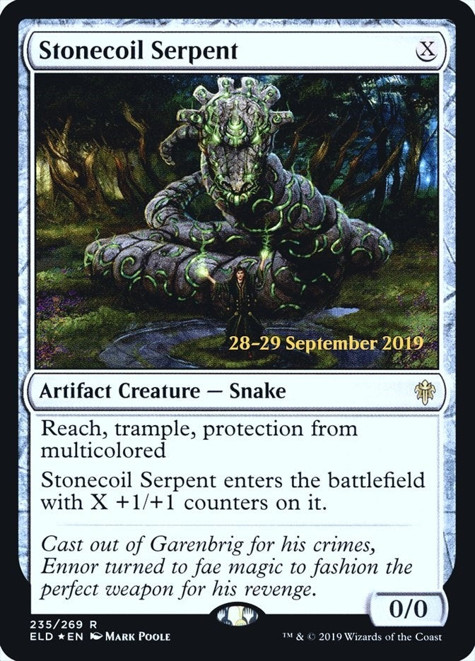 Stonecoil Serpent (235) [PRE] - MTG Single