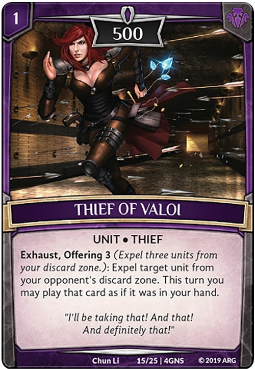Thief of Valoi (15) [GENE] - Argent Saga TCG Single