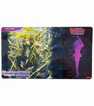 Cardfight!! Vanguard Preorder Playmat: Phantasmal Steed Restoration - Yellow Bolt - Playmats Sealed