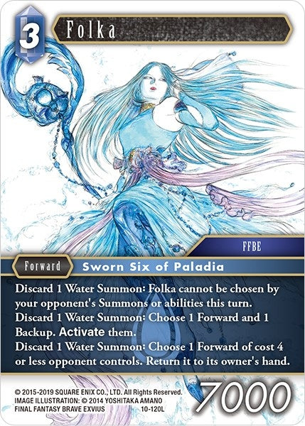 Folka (10) [OP10] - Final Fantasy TCG Single