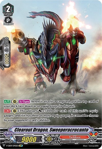Clearout Dragon Sweeperacrocanto (SP) (902) [V-EB09] - Cardfight Vanguard Single