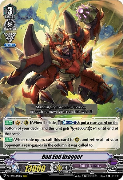 Bad End Dragger (9006) [V-EB09] - Cardfight Vanguard Single