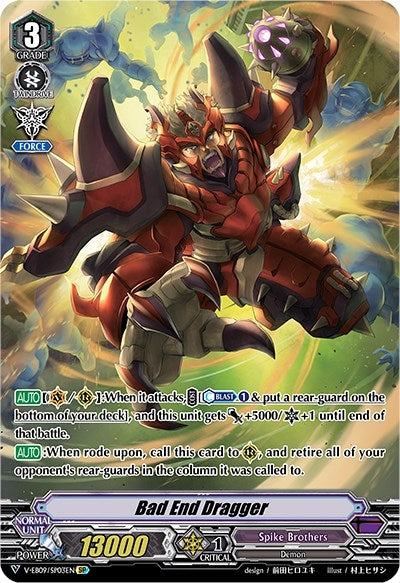 Bad End Dragger (SP) (903) [V-EB09] - Cardfight Vanguard Single