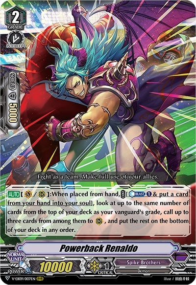 Powerback Renaldo (9007) [V-EB09] - Cardfight Vanguard Single
