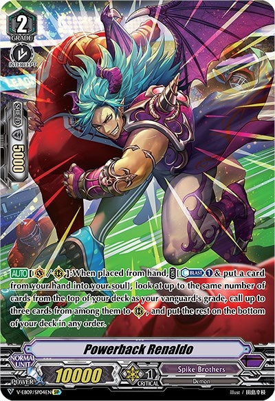 Powerback Renaldo (SP) (904) [V-EB09] - Cardfight Vanguard Single