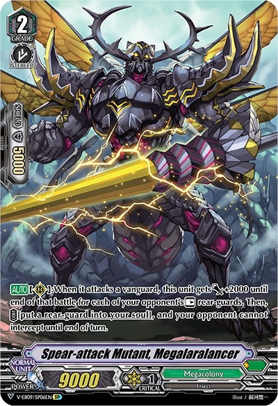 Spear-attack Mutant Megalaralancer (SP) (906) [V-EB09] - Cardfight Vanguard Single