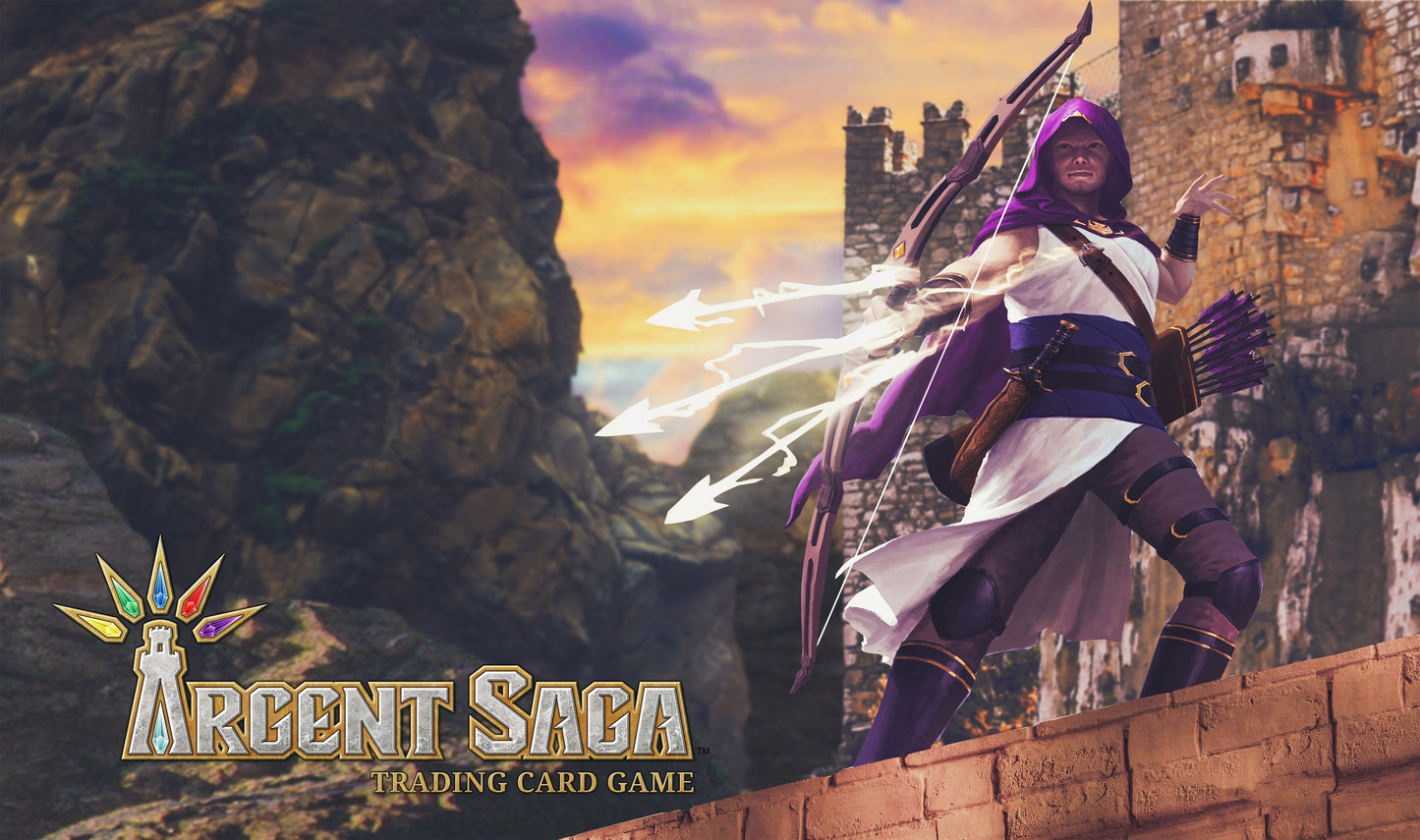 Argent Saga TCG Rubber Playmat - Corum Archer - Playmats Sealed