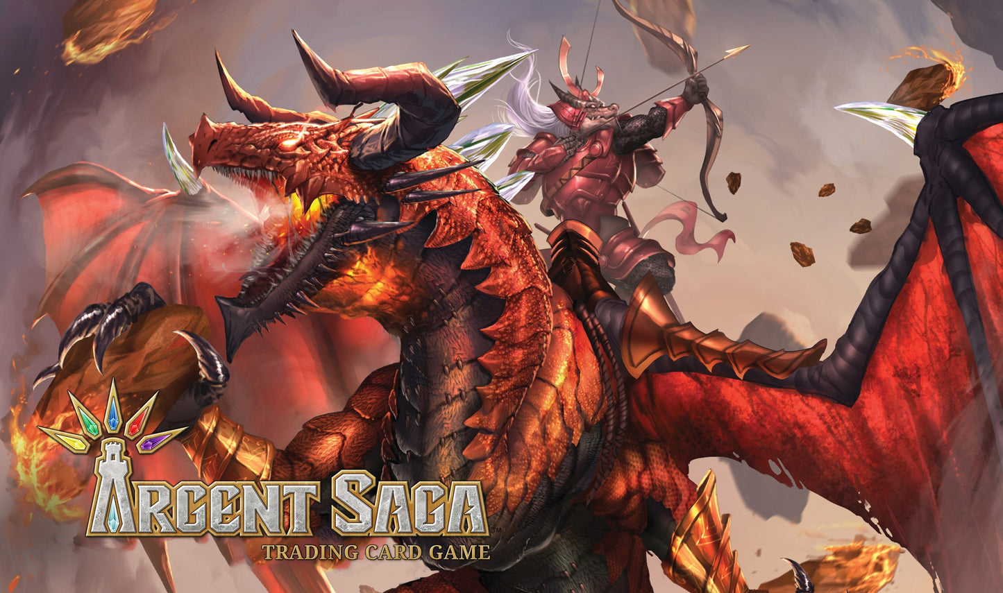 Argent Saga TCG Rubber Playmat - Booster Dragon - Playmats Sealed
