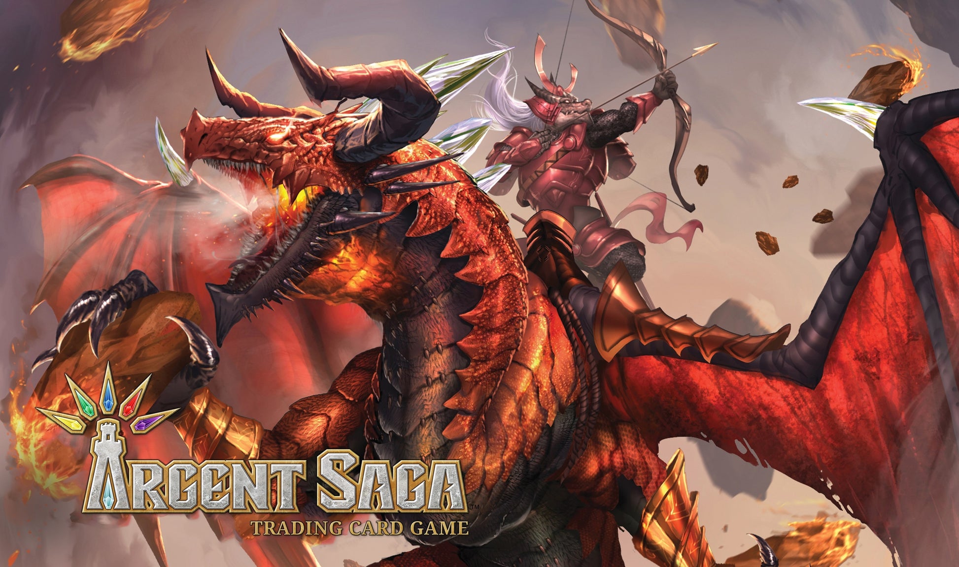Argent Saga TCG Rubber Playmat - Booster Dragon - Playmats Sealed