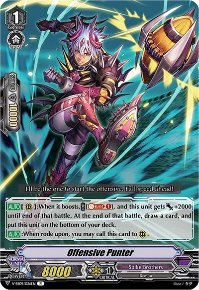 Offensive Punter (9026) [V-EB09] - Cardfight Vanguard Single