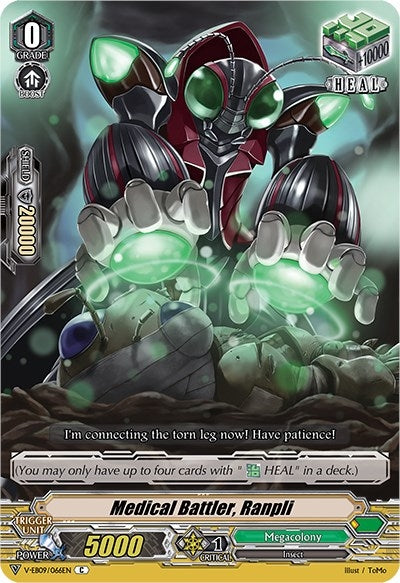 Medical Battler Ranpli (9066) [V-EB09] - Cardfight Vanguard Single