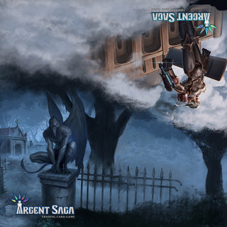 Argent Saga TCG Cloth 2-Player Playmat - Predator and Protector - Playmats Sealed