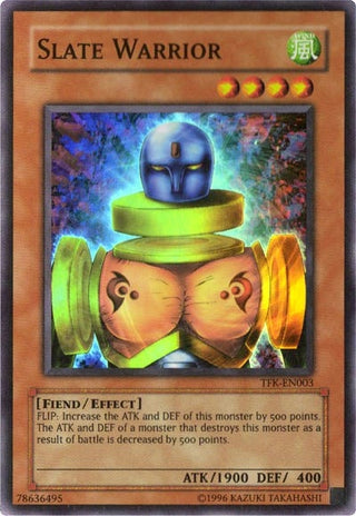 Slate Warrior (TFK-EN003) (3) - YuGiOh Single