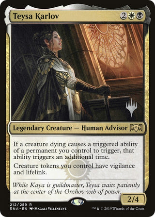 Teysa Karlov (212) [PPELD] - MTG Single
