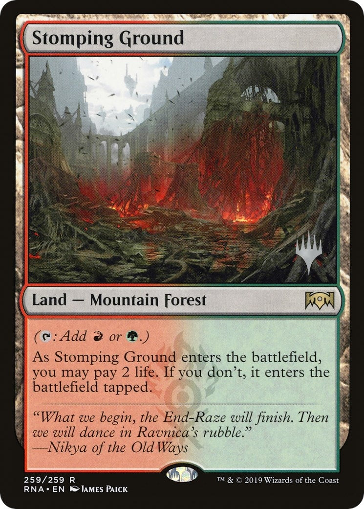 Stomping Ground (259) [PPELD] - MTG Single