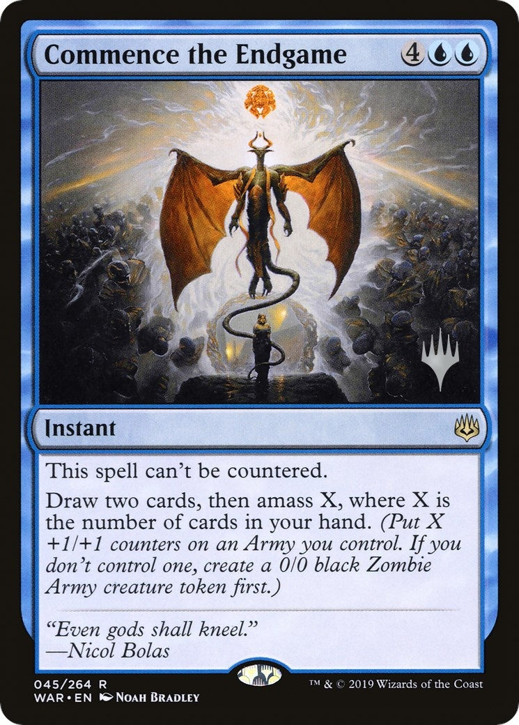 Commence the Endgame (45) [PPELD] - MTG Single