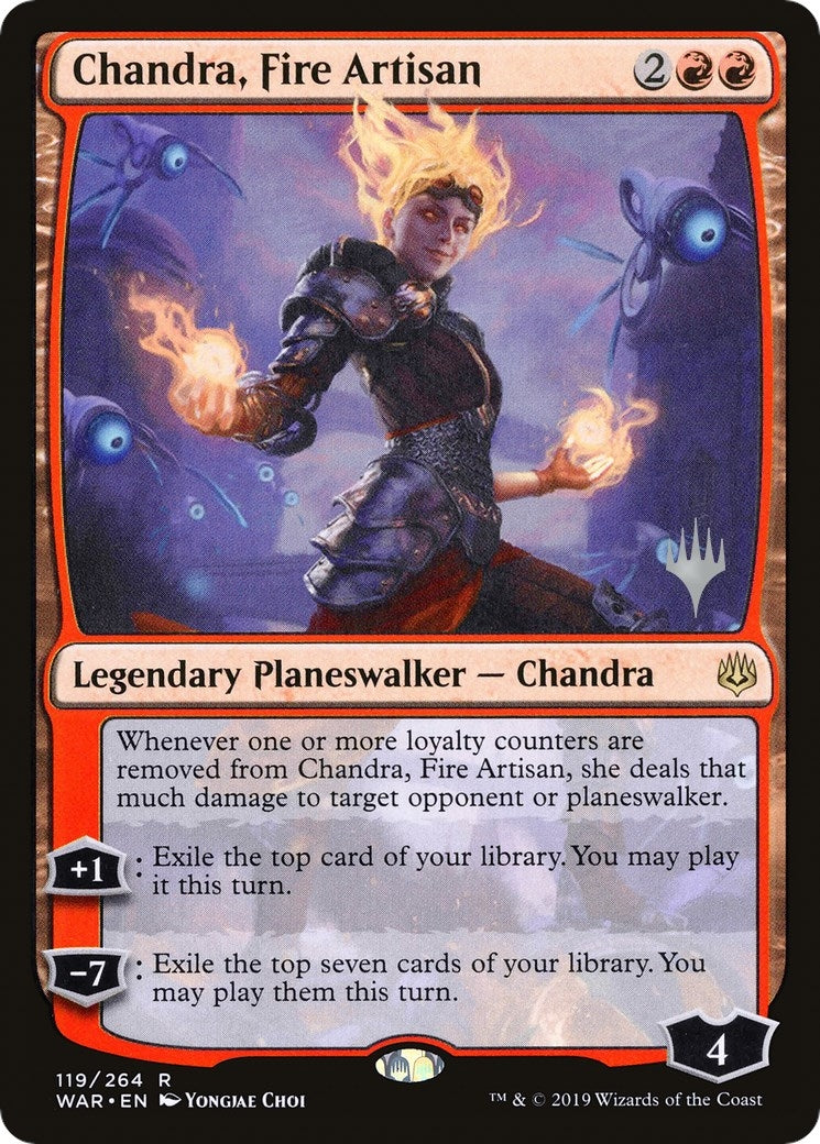 Chandra Fire Artisan (119) [PPELD] - MTG Single