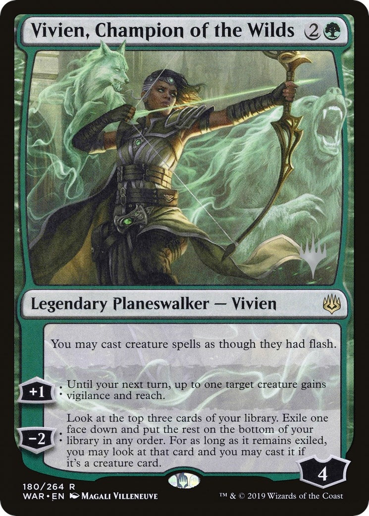 Vivien Champion of the Wilds (180) [PPELD] - MTG Single