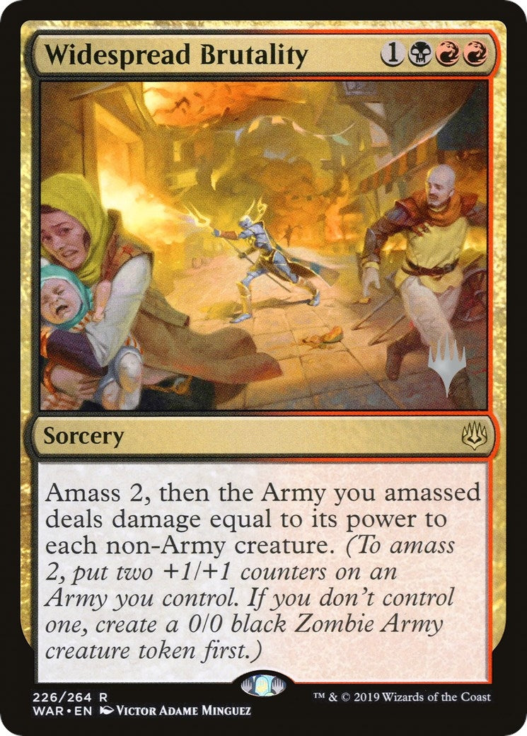 Widespread Brutality (226) [PPELD] - MTG Single