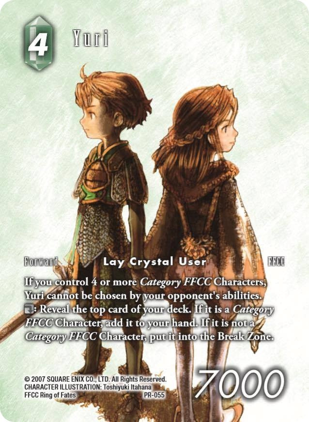 Yuri (PR-055) (55) [PR] - Final Fantasy TCG Single