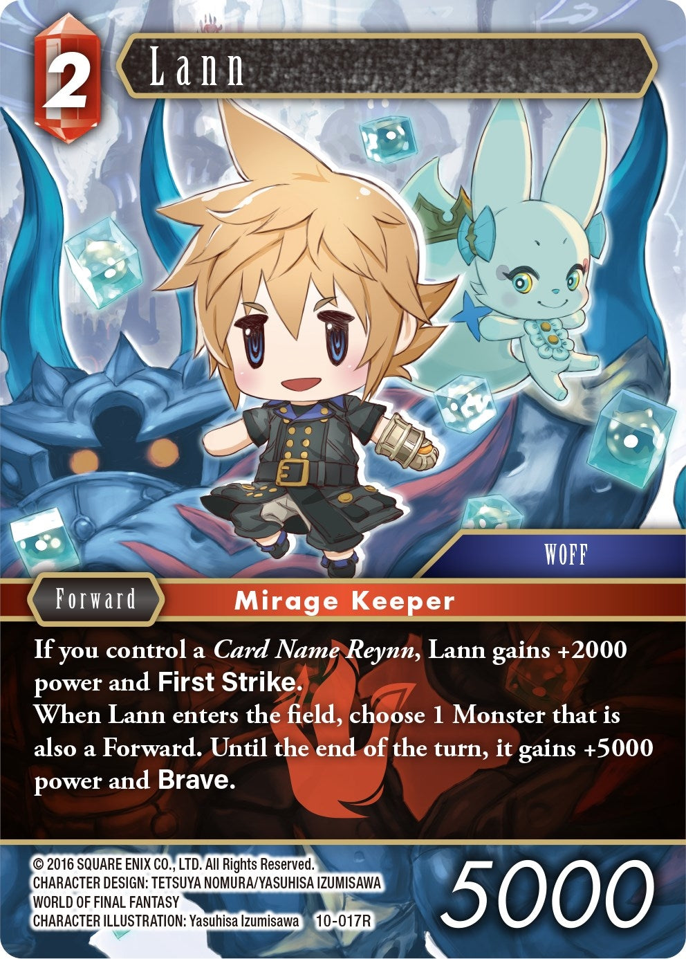 Lann (10) [OP10] - Final Fantasy TCG Single