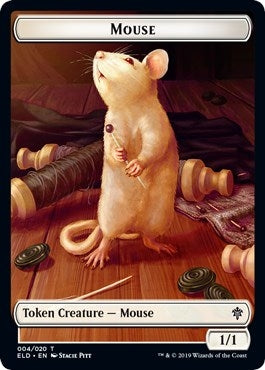 Mouse // Food (16) Double-sided Token (0) [ELD] - MTG Single