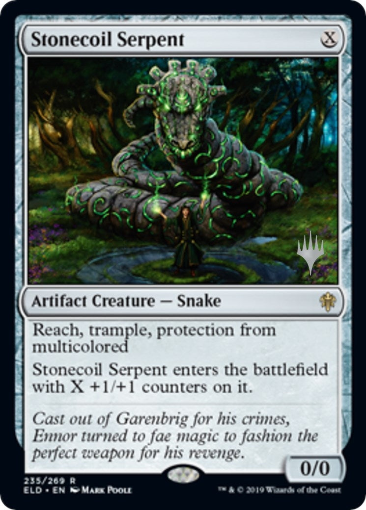 Stonecoil Serpent (235) [PPELD] - MTG Single