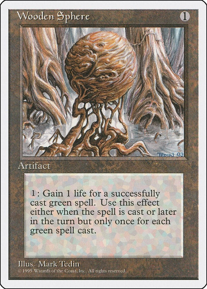 Wooden Sphere [4ED] - MTG Single