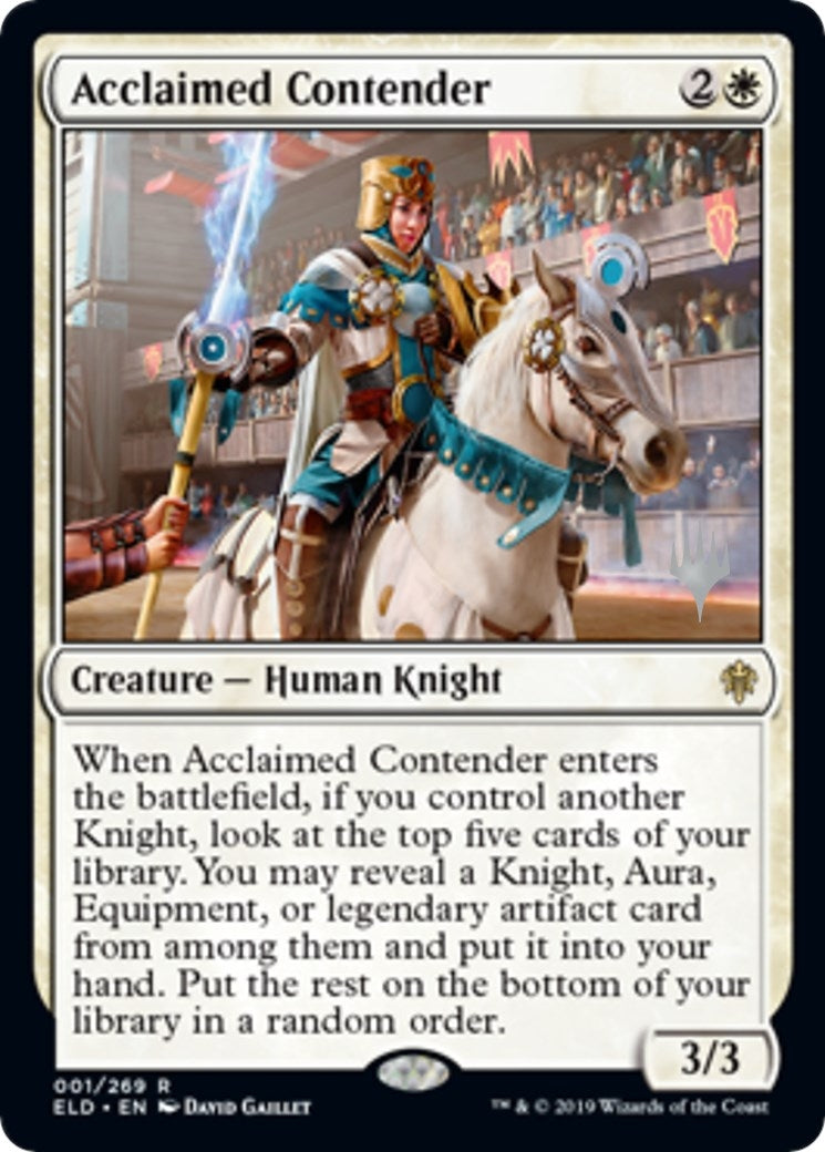 Acclaimed Contender (1) [PPELD] - MTG Single